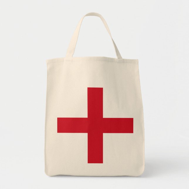 Cross of St George ~ Flag of England Tote Bag (Front)