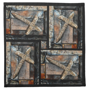 Cross of Strength Cloth Napkin