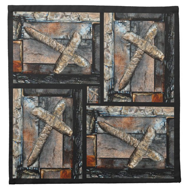 Cross of Strength Cloth Napkin (Front)