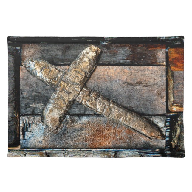 Cross of Strength Cloth Placemat (Front)