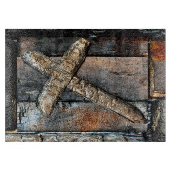 Cross Of Strength Cutting Board by JTHoward at Zazzle