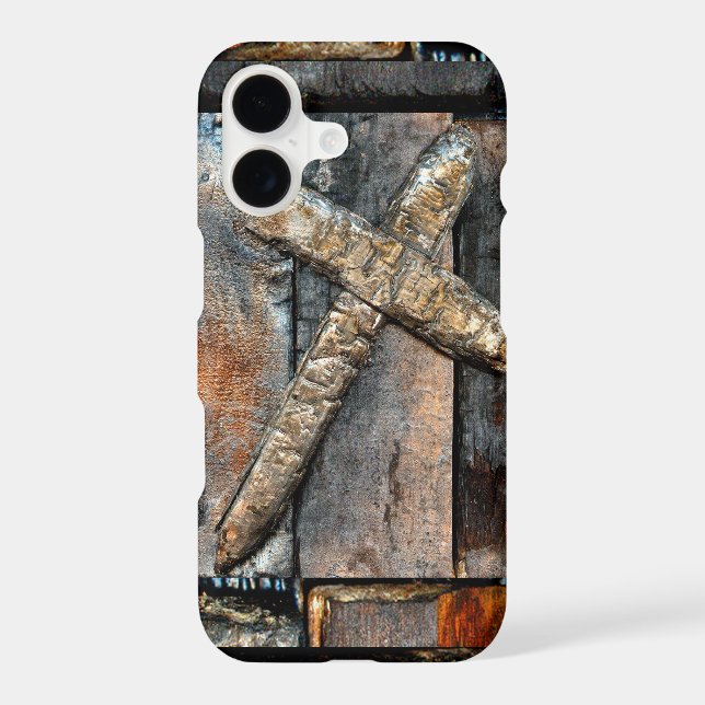 Cross of Strength Iphone Case (Back)