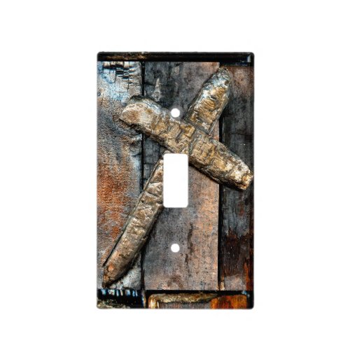 Cross of Strength Light Switch Cover