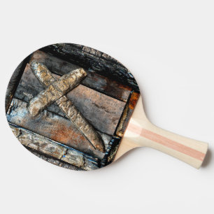 Cross of Strength Ping-Pong Paddle
