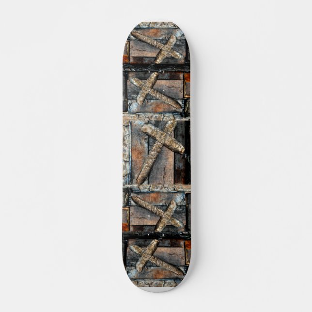 Cross of Strength Skateboard Deck (Front)