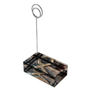 Cross of Strength Table Number Holder