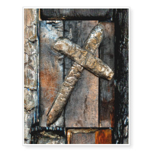 Cross of Strength Temporary Tattoos