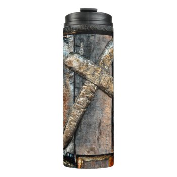 Cross Of Strength Thermal Tumbler by JTHoward at Zazzle