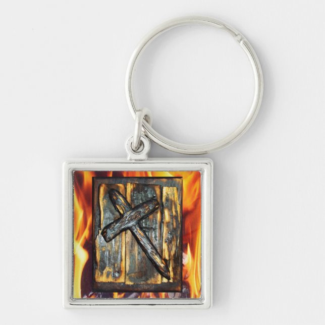 Cross of The Apocalypse Keychain (Front)