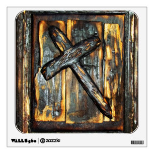Cross of The Apocalypse Wall Decal