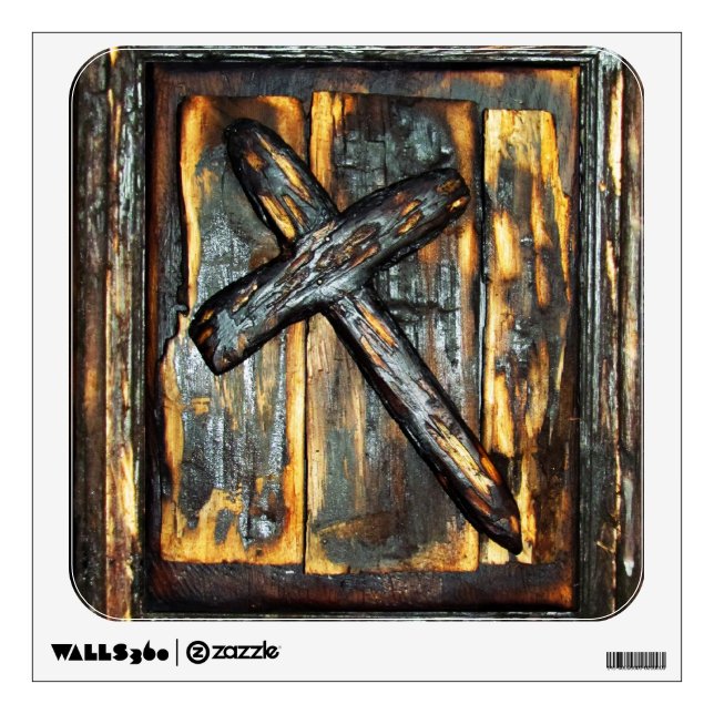 Cross of The Apocalypse Wall Decal (Front)