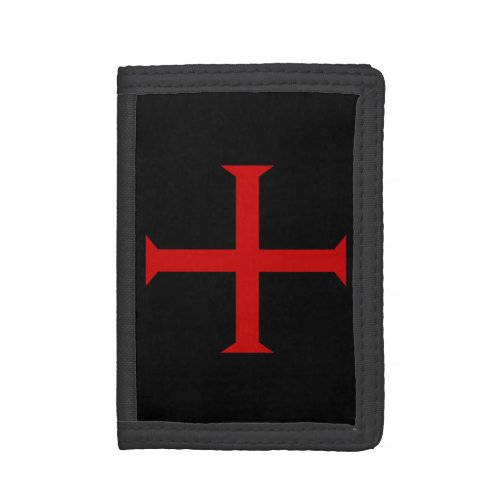 Cross of the Knights Templar Trifold Wallet