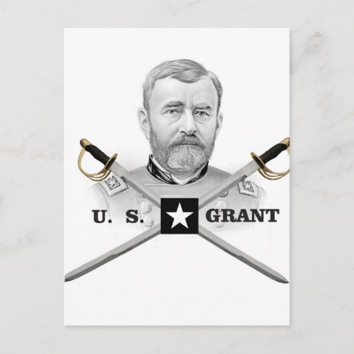 cross of us grant postcard