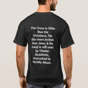 Cross Older Than Christ Hankamer Artjunkhaus Peace T-Shirt