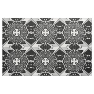 Cross pattée fabric