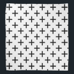 Cross Pattern Bandana<br><div class="desc">This cute bandana is the perfect accessory for you, your child or your favorite dog.</div>