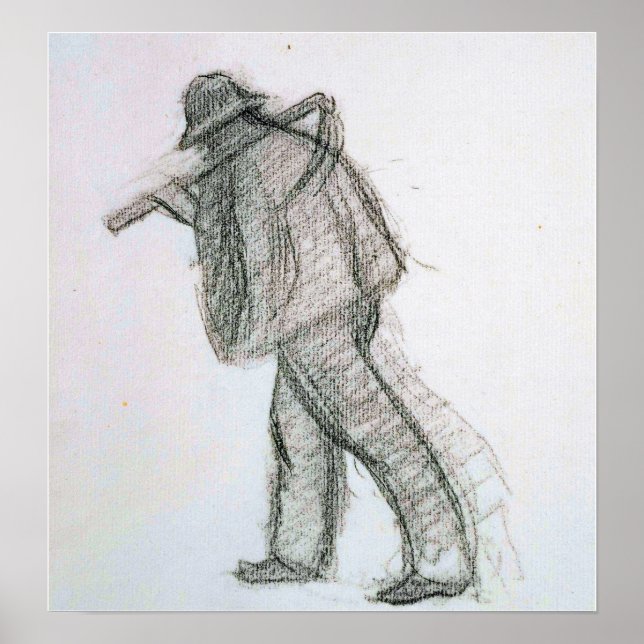 Cross - Peasant With Scythe Poster (Front)