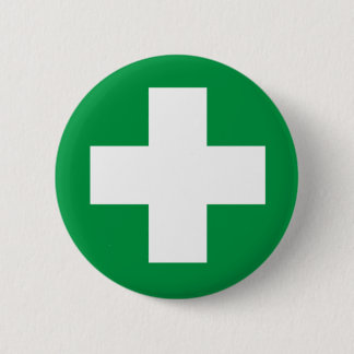Cross Pinback Button