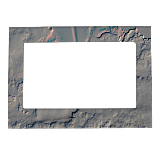 CROSS POPPING OUT FROM ROCK MAGNETIC FRAME (Front)