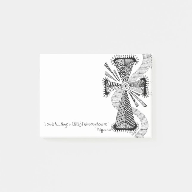 Cross Post-It Notes (Front)