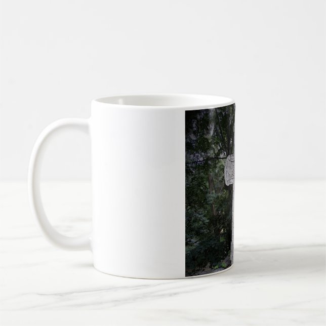 Cross Retro Photo Mug (Left)