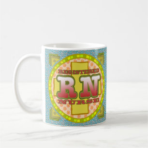 Cross RN Nurse Coffee Mug