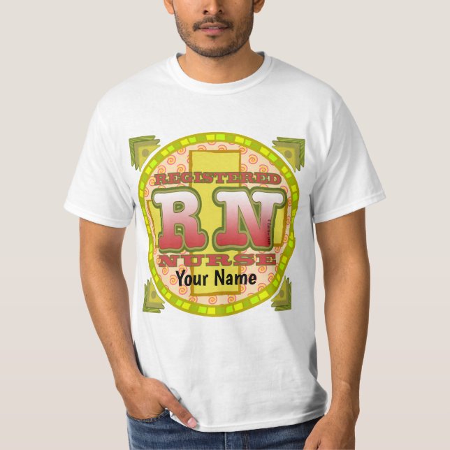 Cross RN Nurse T-Shirt (Front)