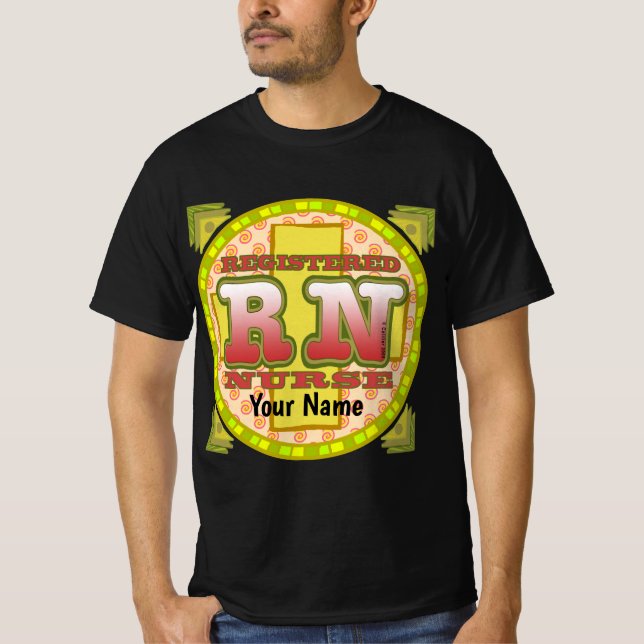 Cross RN Nurse T-Shirt (Front)