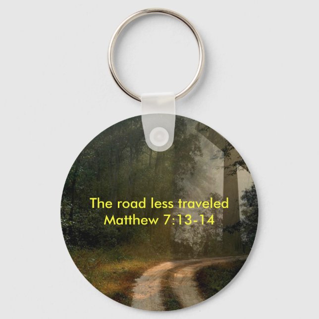 Cross Road Keychain (Front)