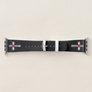 Cross Ruby Red Gemstone Apple Watch Band