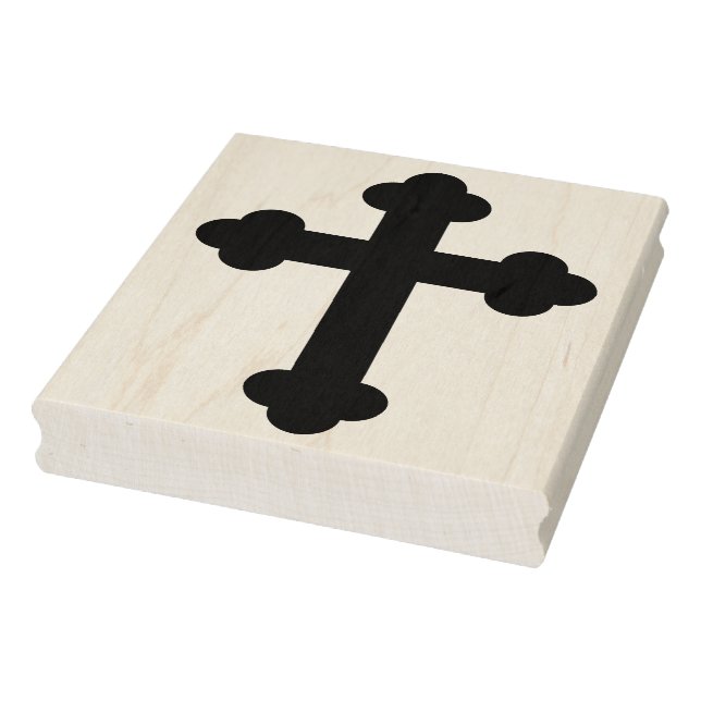 Cross silhouette pattern art stamp (Stamp)