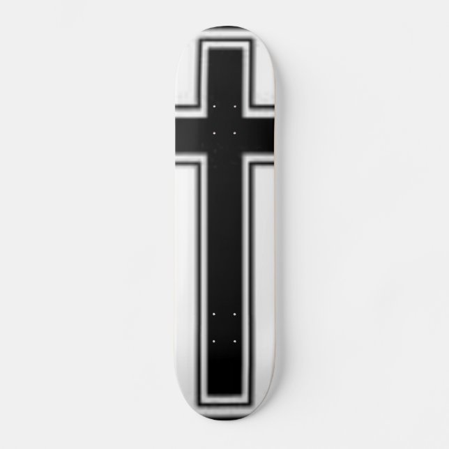 cross skateboard deck (Front)