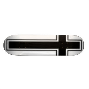 cross skateboard deck