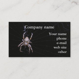 Cross Spider ~ biz card
