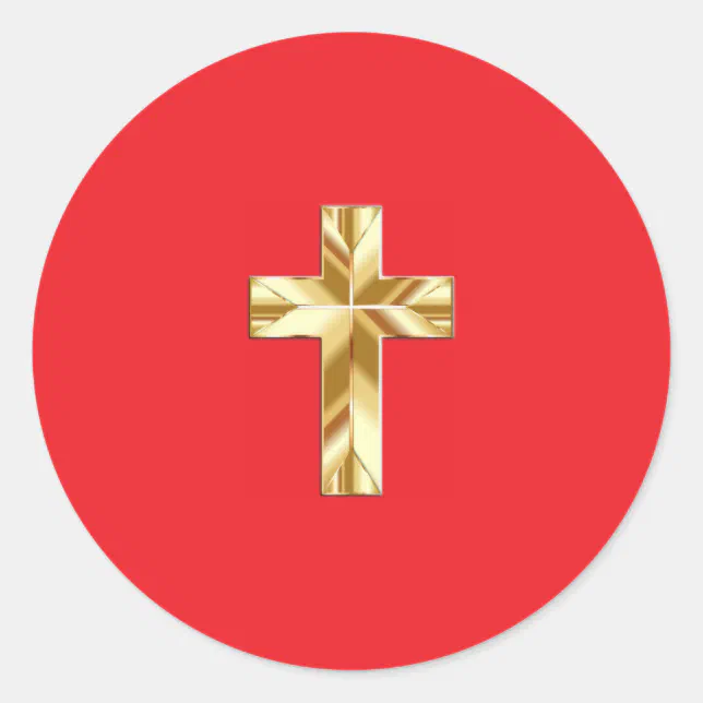 cross sticker | Zazzle