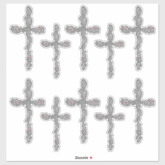 Cross Sticker