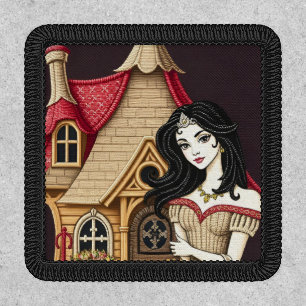 Cross stitch and Embroidery Princess Patch