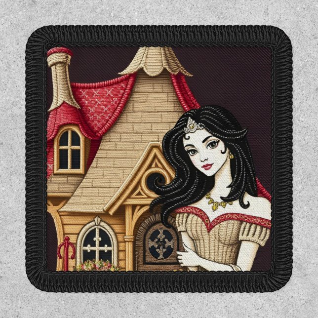 Cross stitch and Embroidery Princess  Patch (Front)