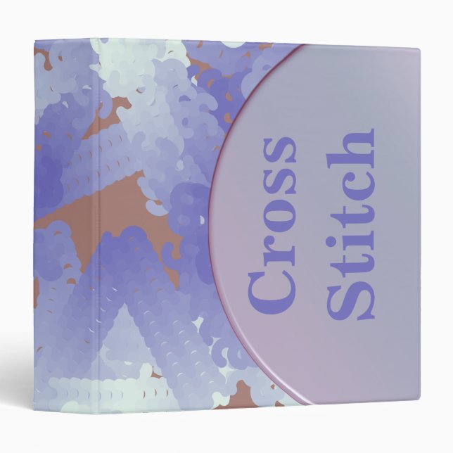 Cross Stitch Binder (Front/Spine)