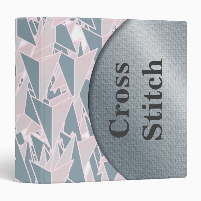 Cross Stitch Binder (Front/Spine)