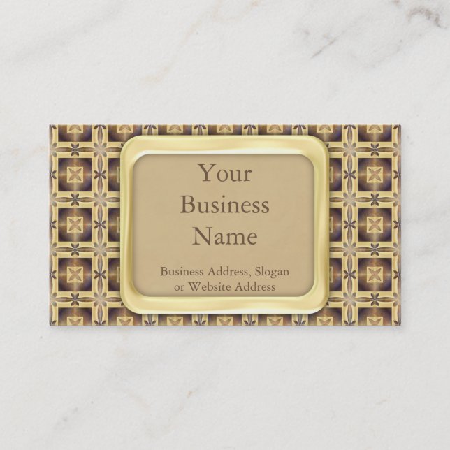 Cross Stitch Business Card (Front)