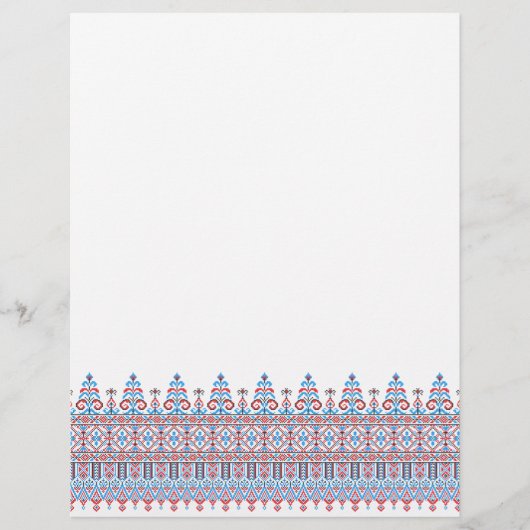 Cross-stitch design (Front)