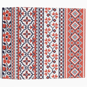 Cross-stitch design Patterns Binder