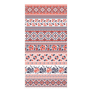 Cross-stitch design Patterns Card