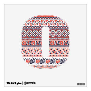 Cross-stitch design Patterns Wall Sticker