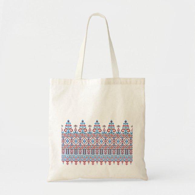 Cross-stitch design tote bag (Front)