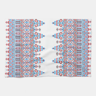 Cross-stitch design towel