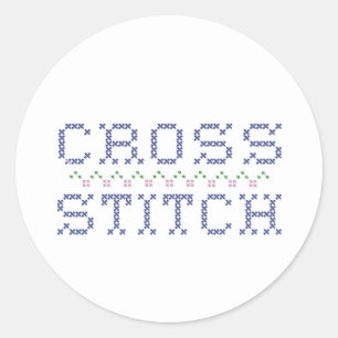 Cross Stitch Stickers