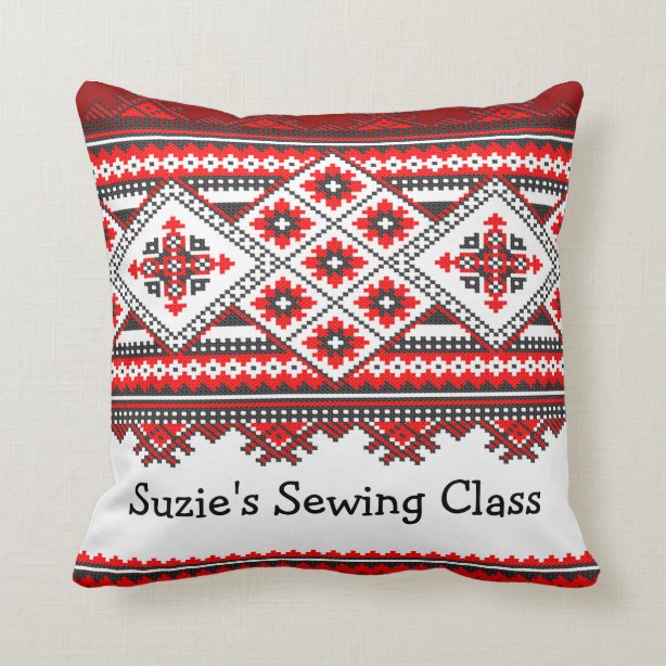 Cross Stitch Decorative & Throw Pillows Zazzle
