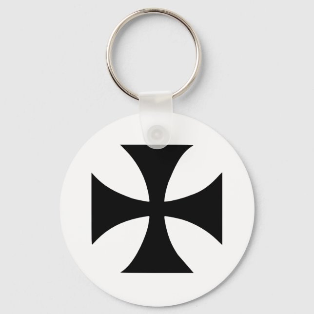 Cross Templar Keychain (Front)